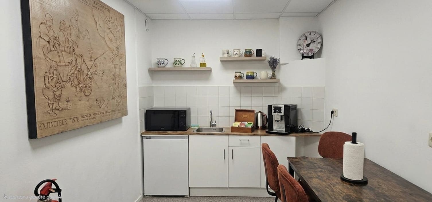Espace détente pour les praticiens